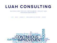 Tablet Screenshot of luahconsulting.com